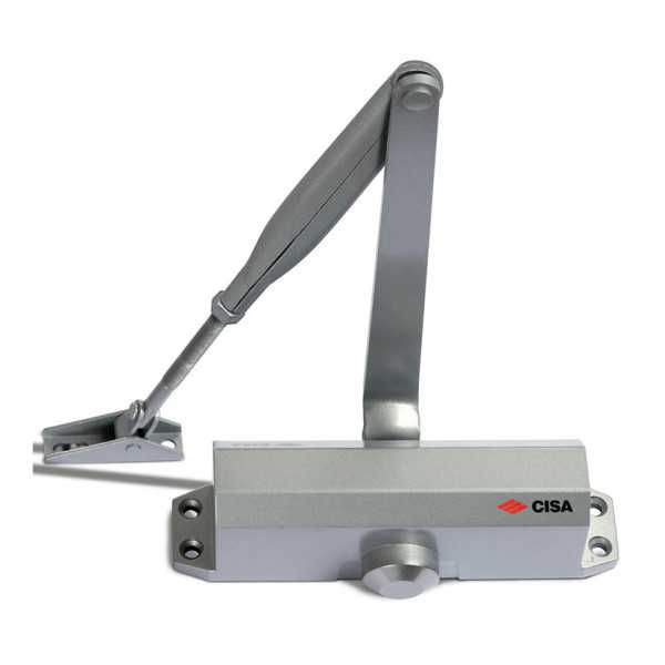 Cierrapuertas 60470/71 con Retenedor Blanco CISA