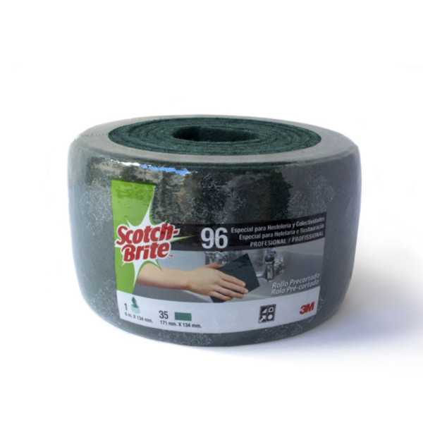 Rollo Fibra Verde 96 Scotch-Brite 3M