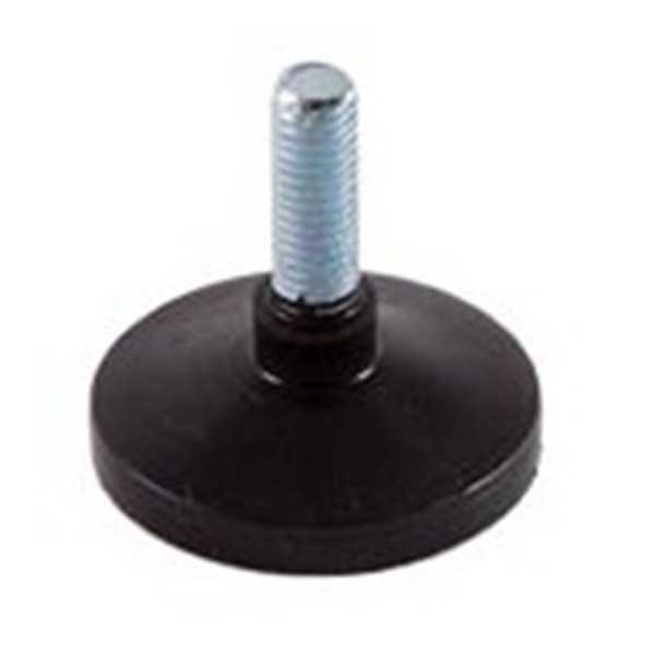 Nivelador Plano M8 Ø40x38mm Negro 25 Unidades MICEL