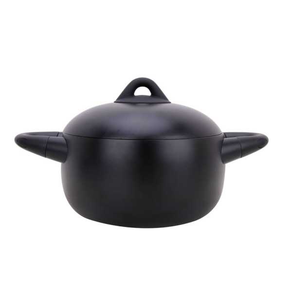 Serie K-Line Black Cacerola con Tapa 24 cm AMERCOOK