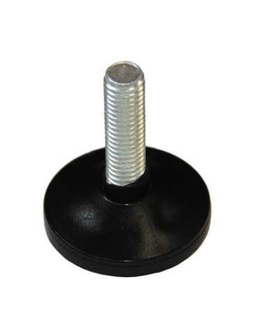 Nivelador Plano M8 Ø30x38mm Negro 25 Unidades MICEL
