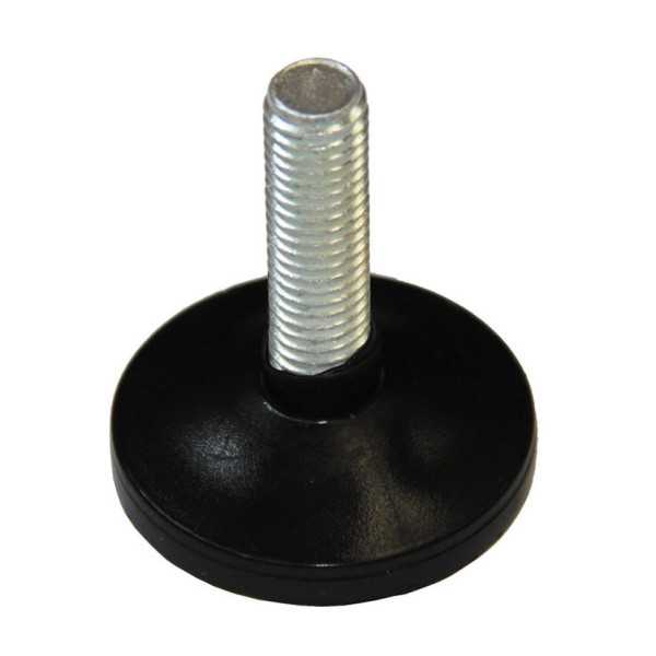 Nivelador Plano M8 Ø30x38mm Negro 25 Unidades MICEL