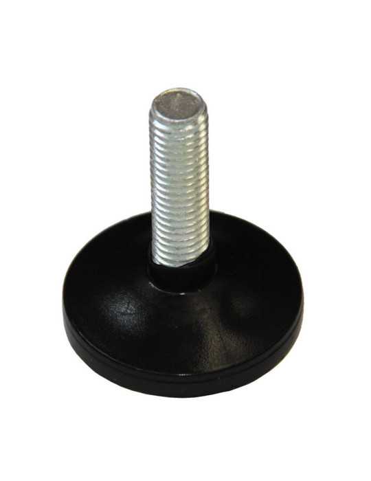 Nivelador Plano M8 Ø30x38mm Negro 25 Unidades MICEL