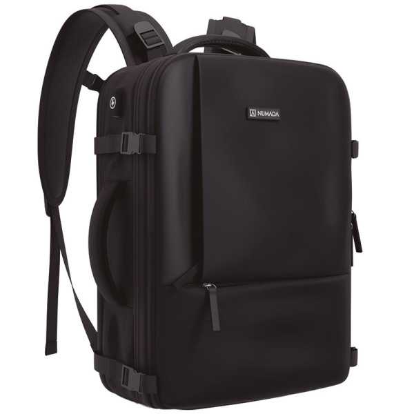 Mochila de Viaje Explorer Backpack Negra NUMADA
