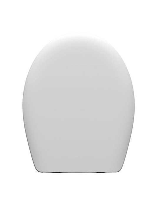 Asiento Tapa WC Loira Bisagra Inoxidable PRHIE