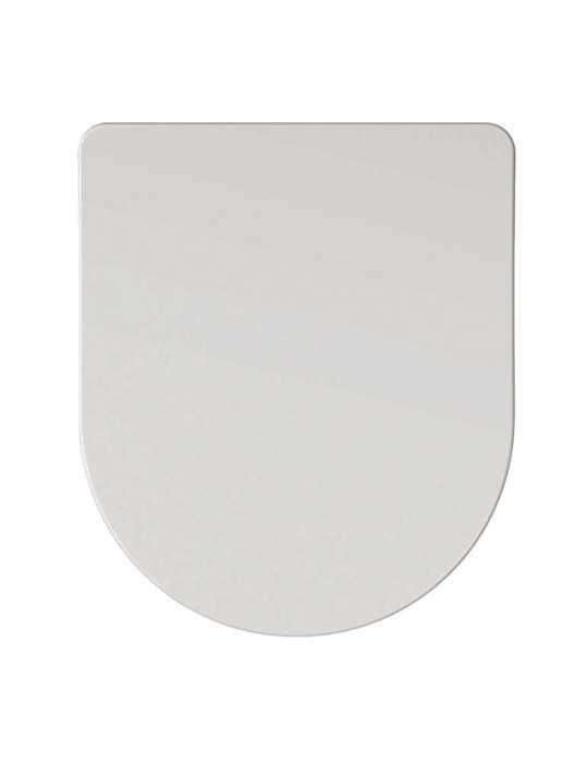 Asiento Tapa WC Nilo Bisagra Inoxidable PRHIE