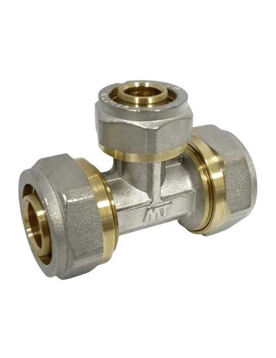 Racor Té Reducido Multicapa Compresión 32x25x32 3 Unidades MT