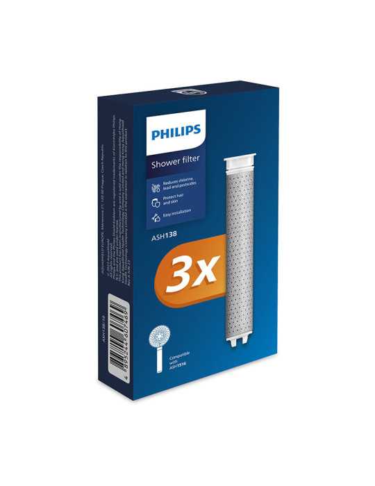 Recambio de Filtro para Teleducha 3 Unidades PHILIPS