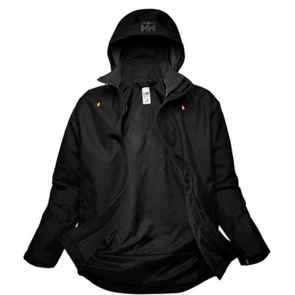 Chaqueta Shell Oxford Negra Talla M HELLYHANSEN