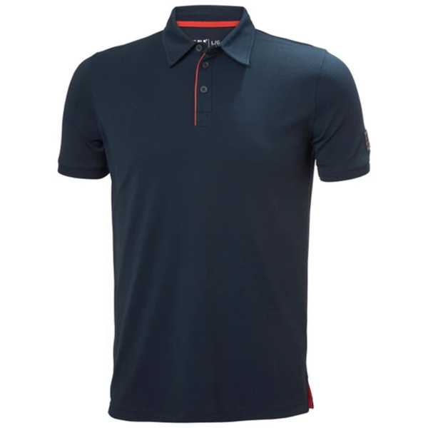 Polo Kensington Tech Navy Talla L HELLYHANSEN