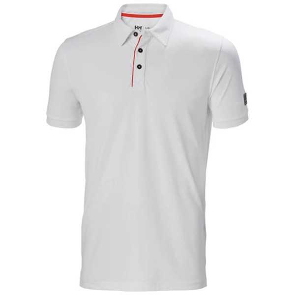 Polo Kensington Tech Blanco Talla L HELLYHANSEN
