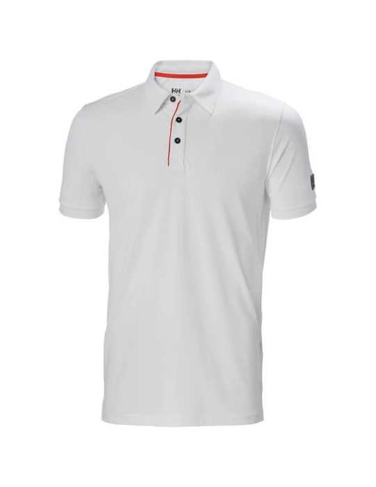 Polo Kensington Tech Blanco Talla L HELLYHANSEN