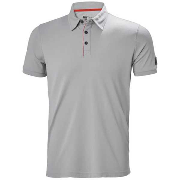 Polo Kensington Tech Plomo Talla L HELLYHANSEN