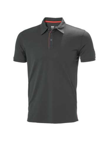 Polo Kensington Tech Ebony Talla M HELLYHANSEN