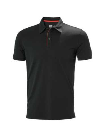 Polo Kensington Tech Negro Talla M HELLYHANSEN