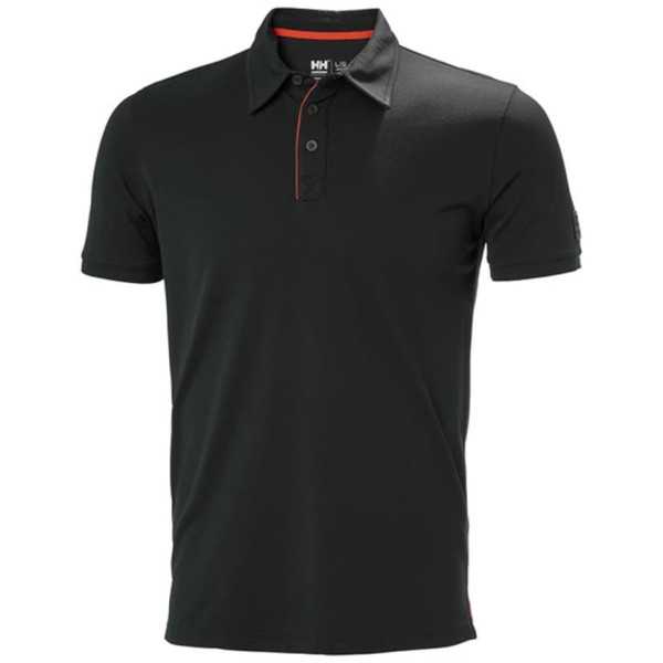 Polo Kensington Tech Negro Talla M HELLYHANSEN