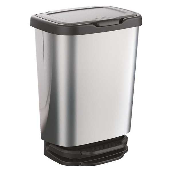 Cubo Multiuso de Pedal 20 L 33x25x45,8 cm