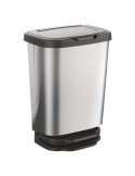 Cubo Multiuso de Pedal 20 L 33x25x45,8 cm