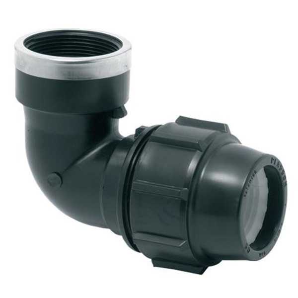 Codo Mixto Rosca Hembra 20x1/2" 10 Unidades PLASSON