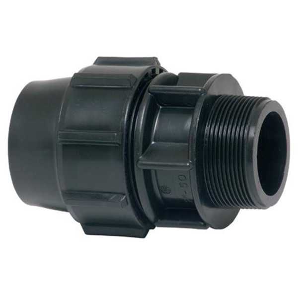Enlace Mixto Rosca Macho 25x3/4" 10 Unidades PLASSON