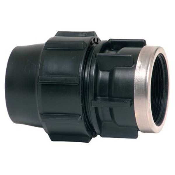 Enlace Mixto Rosca Hembra PE 25x3/4" 10 Unidades PLASSON