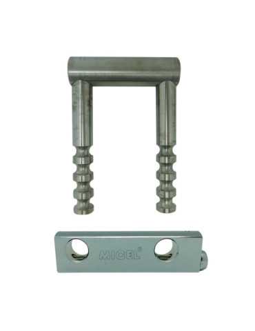 Candado Ballesta Llave Tubular Inoxidable