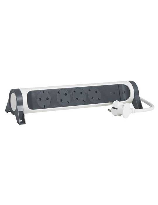 Base Múltiple 4x2P+T Rotativa con Protección Sobrecarga LEGRAND