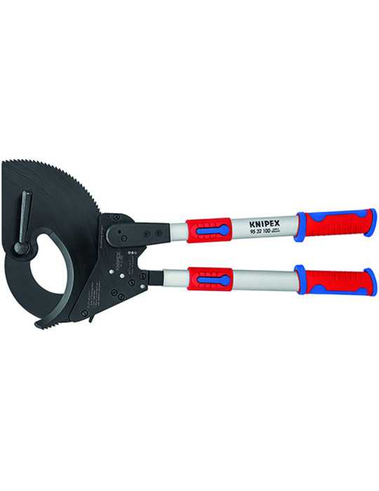Cortacables Carraca Cabeza Bruñida Mango Telescópico 680mm KNIPEX