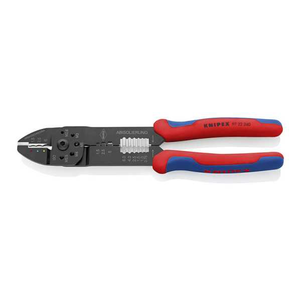 Alicate Pelacables y Terminal Oval "F" 240mm KNIPEX