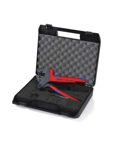 Alicate Crimpadora + Mordazas Muelle 200mm KNIPEX
