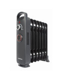 Mini Radiador de Aceite 7 Elementos E352N Negro HABITEX