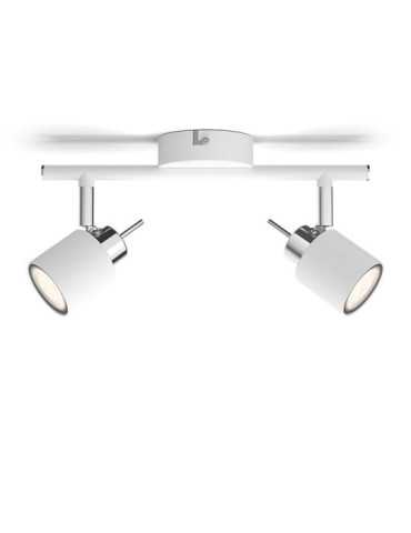 Meranti Foco Blanco 2xGU10 PHILIPS