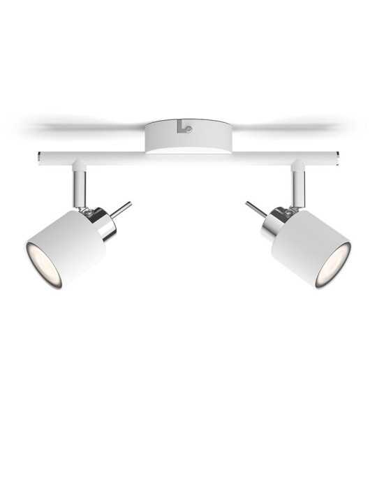 Meranti Foco Blanco 2xGU10 PHILIPS