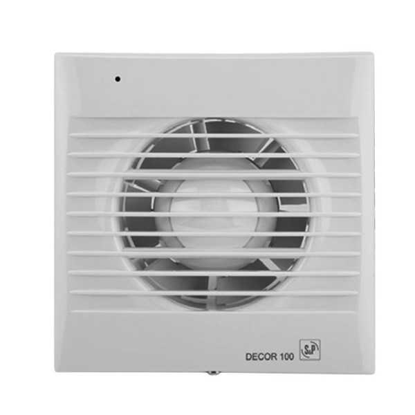 Extractor Baño Decor 100C 100 m³/h S&P
