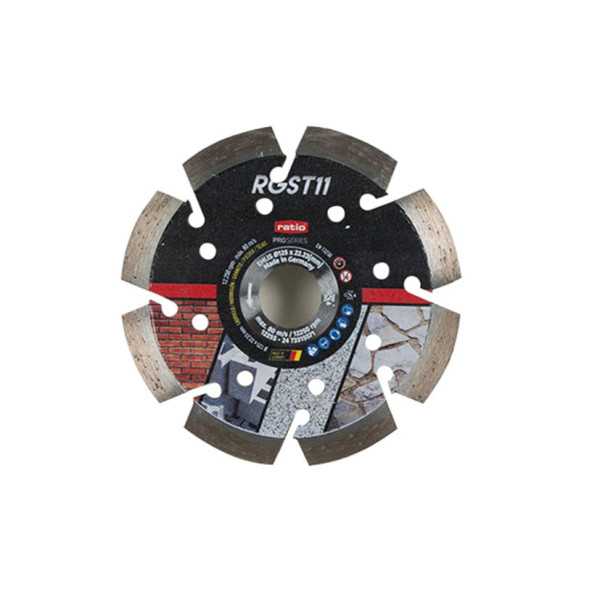 Disco Segmentado Láser RGST11 Ø125mm RATIO PRO