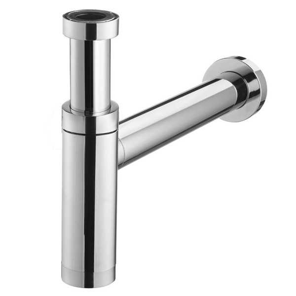 Sifón Botella Teos Ø32-40 1"1/4 Cromo WIRQUIN