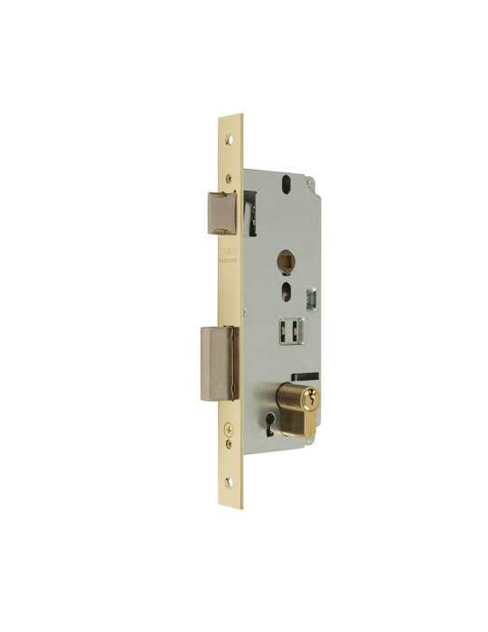 Cerradura de Embutir 1601-2-40 Latón MCM