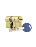 Cilindro de Seguridad SCX 30x30mm Latón MCM