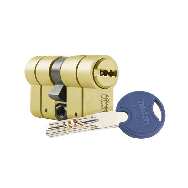 Cilindro de Seguridad SCX 35x35mm Latón MCM