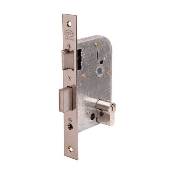 Cerradura de Embutir para Madera 5134 Entrada 40 Latón UCEM