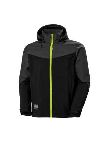 Chaqueta Oxford H. Softshell Negro/Ebony Talla L HELLYHANSEN