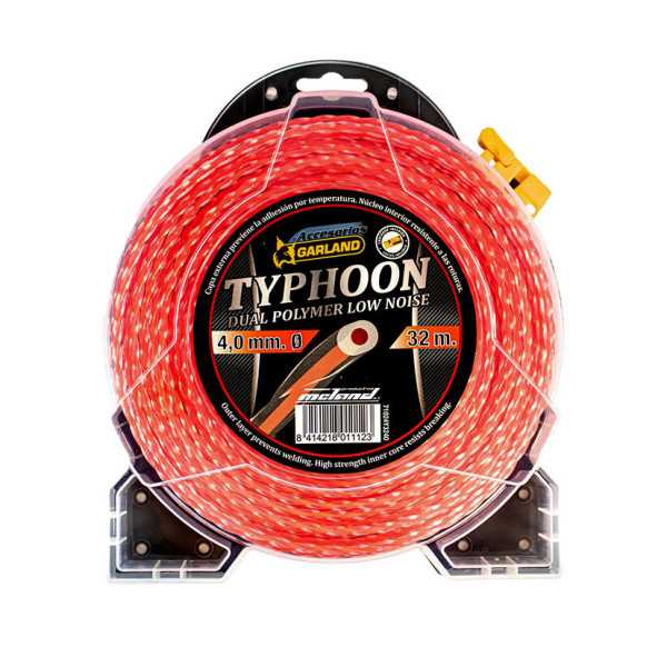 Hilo de Nailon Typhoon Ø 4mm 32 m GARLAND
