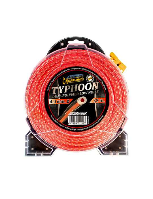 Hilo de Nailon Typhoon Ø 4mm 32 m GARLAND