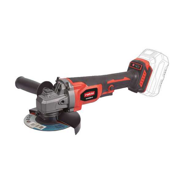 Amoladora Angular Brushless 125mm R-AM2025-B RATIO PRO