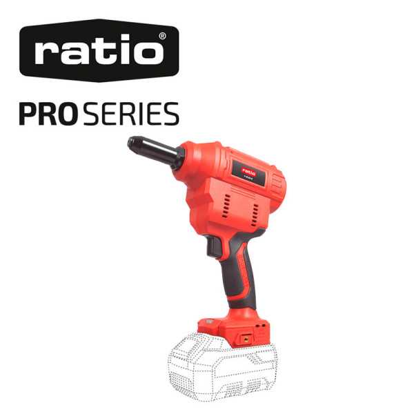 Pistola de Remaches R-RC20-B RATIO PRO