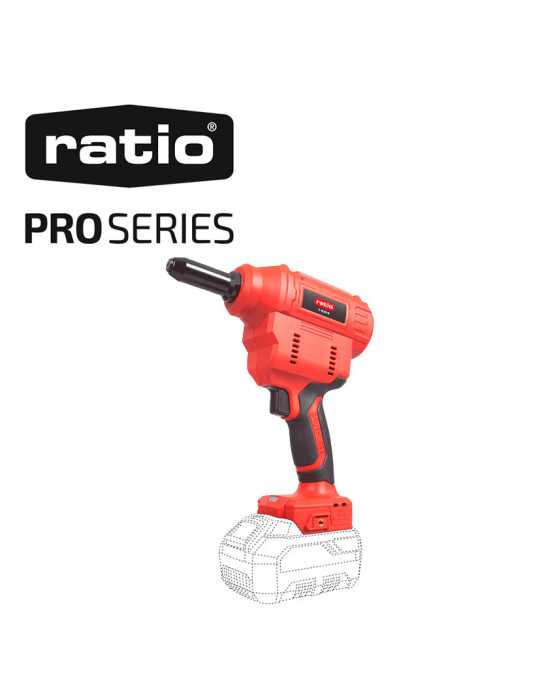 Pistola de Remaches R-RC20-B RATIO PRO
