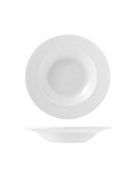 Plato Hondo de Porcelana Ala Dorique 6 Unidades