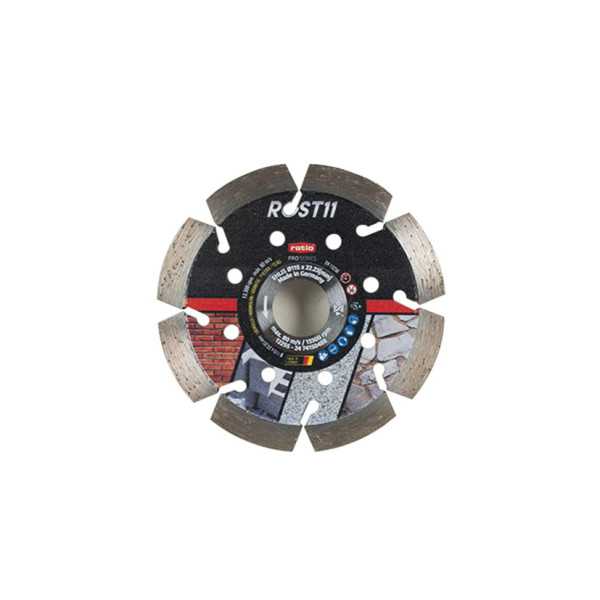 Disco Segmentado Láser RGST11 Ø115mm RATIO PRO