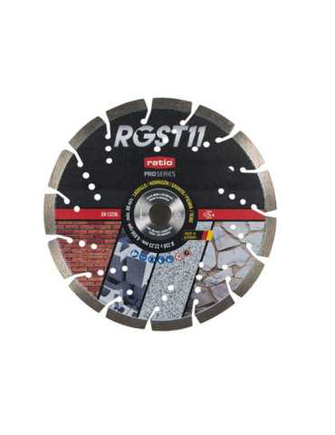 Disco Segmentado Láser RGST11 Ø230mm RATIO PRO
