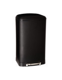 Cubo de Basura con Pedal Negro 30 L